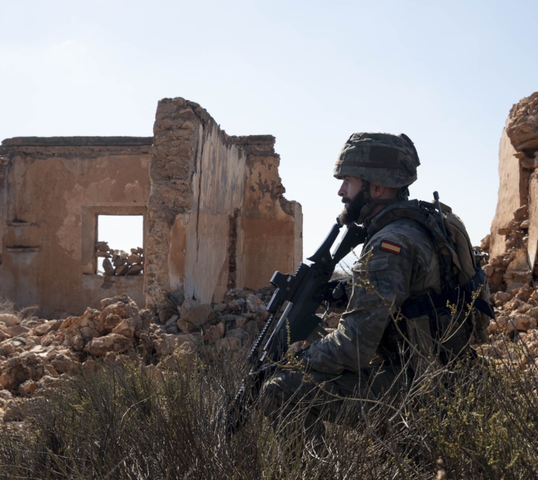 La robotización del Ejército y la IA, motivo  de las maniobras en la que se ha producido la explosión