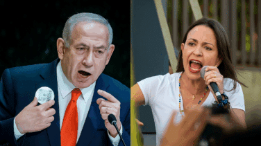 Corina Machado telefonea a Netanyahu para felicitarle por "los logros de Israel"