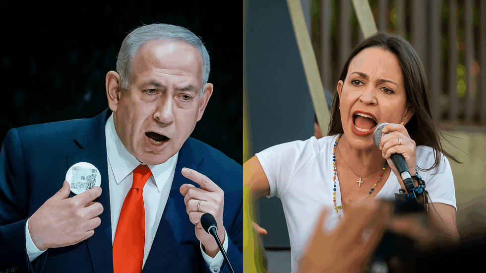 Corina Machado telefonea a Netanyahu para felicitarle por "los logros de Israel"