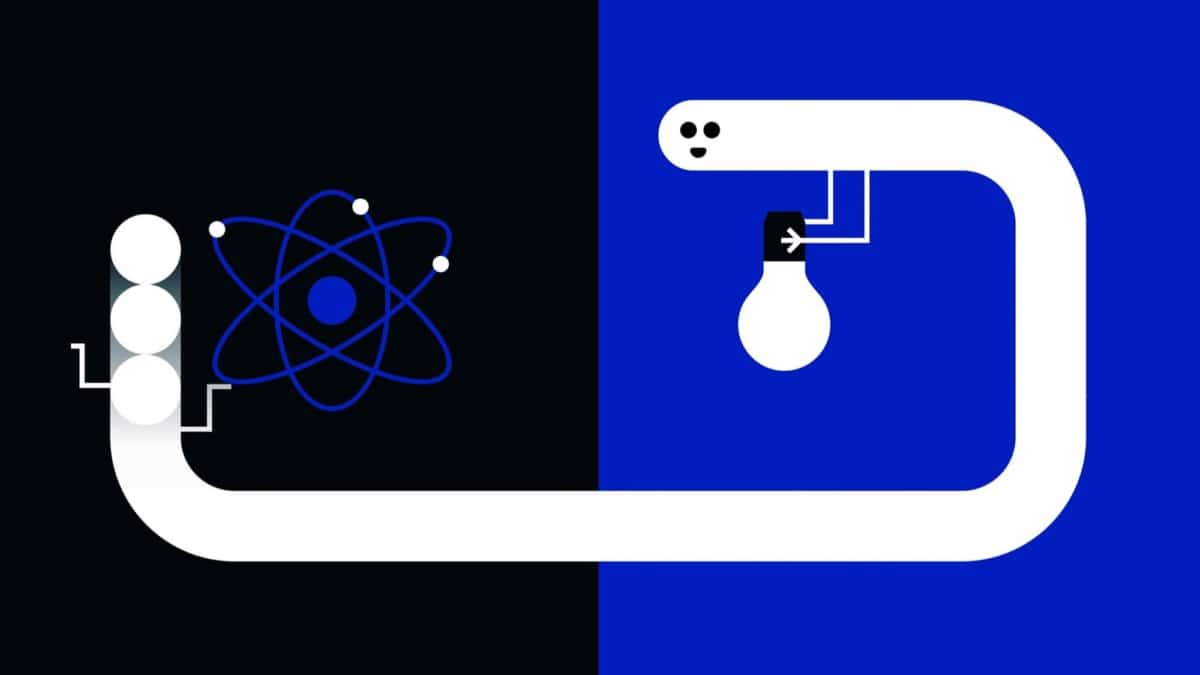 Ilustración que explica visualmente los descubrimientos de la terna de científicos que ha ganado el Nobel de Física 2025.