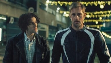 Alexander Skarsgård y Harry Melling llevan el BDSM al límite en 'Pillion'