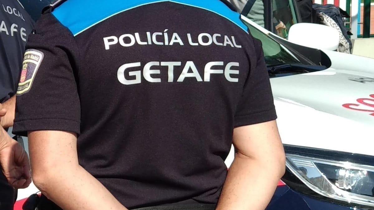 Agente de la Policía Local de Getafe en una foto de archivo