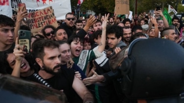 Quedan en libertad los detenidos por la protesta a las puertas del partido Valencia Basket-Hapoel Tel Aviv