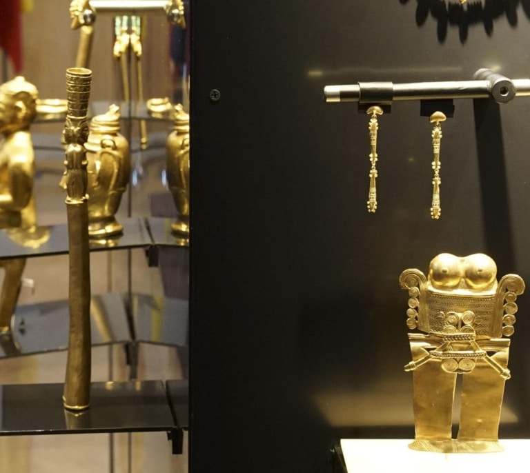 Colombia trae a Madrid su réplica de la colección Quimbaya para denunciar el "saqueo colonial" de España