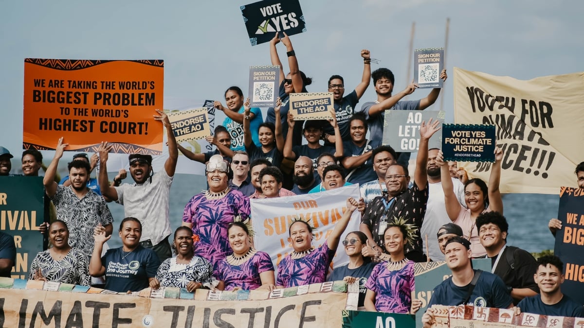La batalla legal de unos jóvenes para salvar las Islas del Pacífico amenazadas por el cambio climático, premio Nobel alternativo