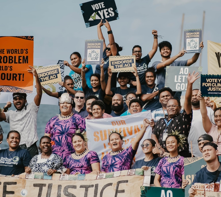 La batalla legal de unos jóvenes para salvar las Islas del Pacífico amenazadas por el cambio climático, premio Nobel alternativo