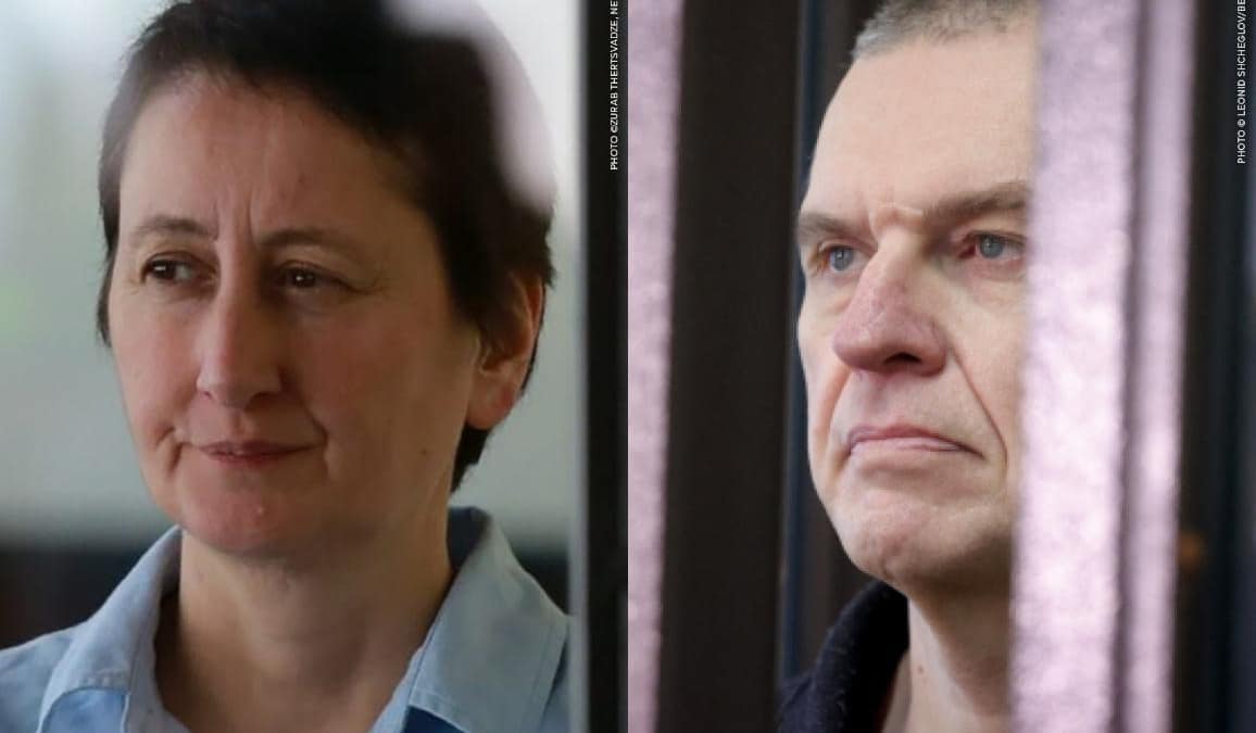 Andrzej Poczobut y Mzia Amaglobeli, galardonados con el Premio Sájarov 2025