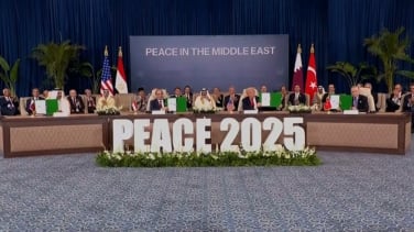 El 'show' de Trump en Sharm el Sheij: “Nunca hubo un acuerdo como éste; evitará una III Guerra Mundial”