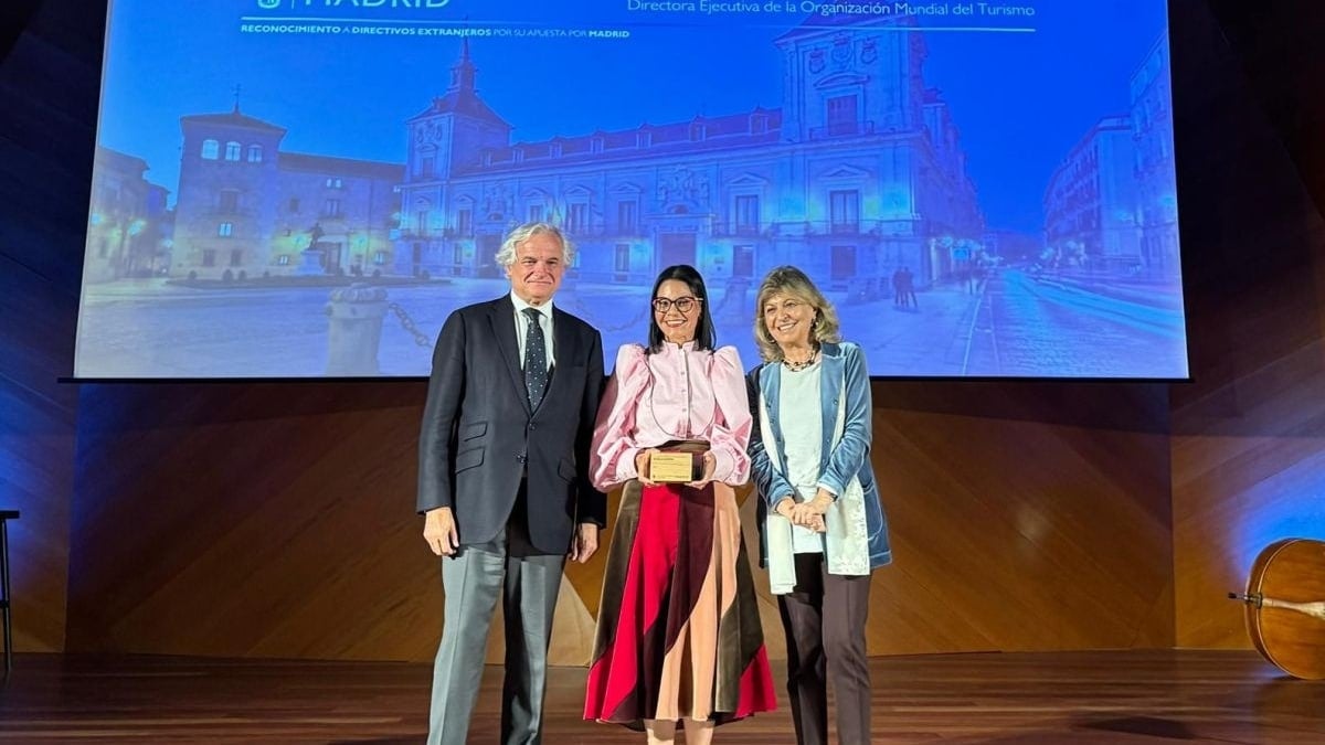 El Ayuntamiento de Madrid reconoce a la directora ejecutiva de la Organización Mundial del Turismo por su impacto positivo en la ciudad