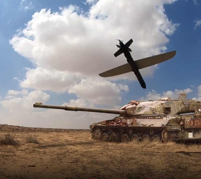 SpyX, el dron kamikaze 'made in Israel' que Marruecos prueba en el Sáhara Occidental