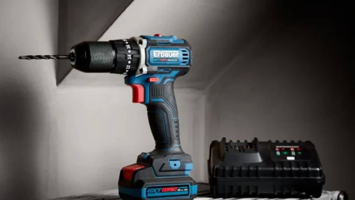 taladro percutor Erbauer