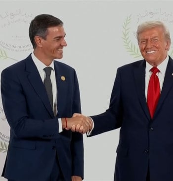Trump saluda amistoso a Sánchez en Egipto pero le recuerda que debe [...]