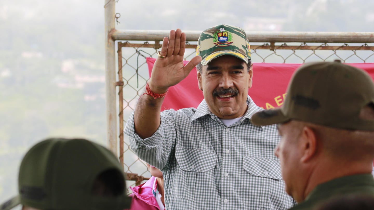 Nicolás Maduro en Caracas