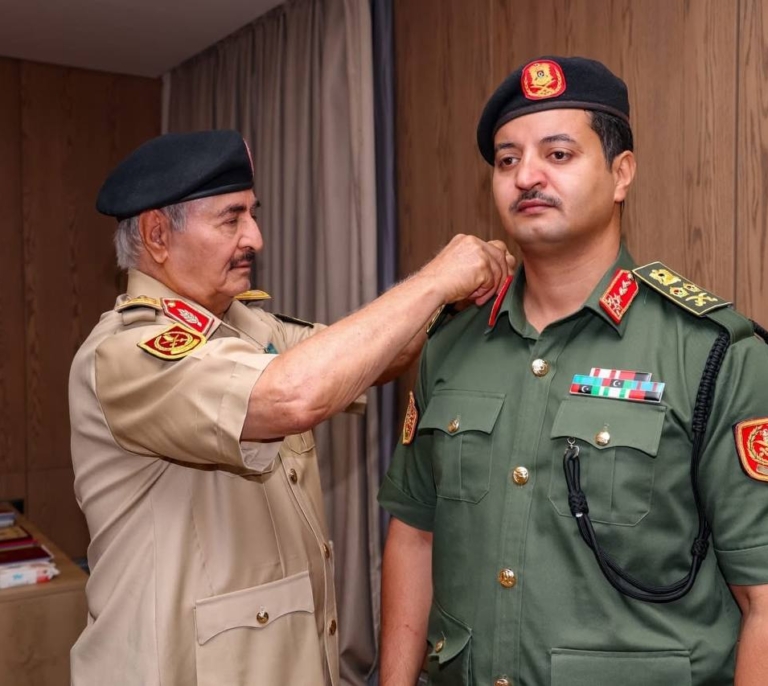 El régimen de Bengasi fía su relación con España al futuro judicial de la mano derecha del general Haftar