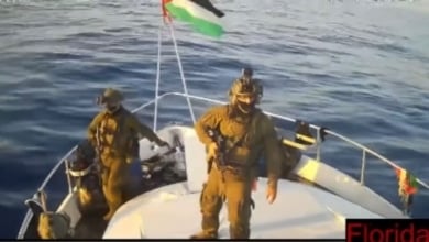 El Mikeno, uno de los barcos de la flotilla, evita la interceptación israelí y está ya en aguas de Gaza