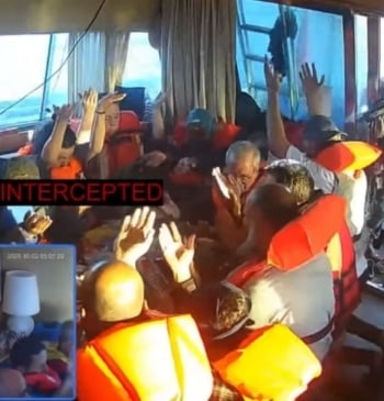 La Marina israelí intercepta la flotilla hacia Gaza: "Greta Thunberg y sus [...]