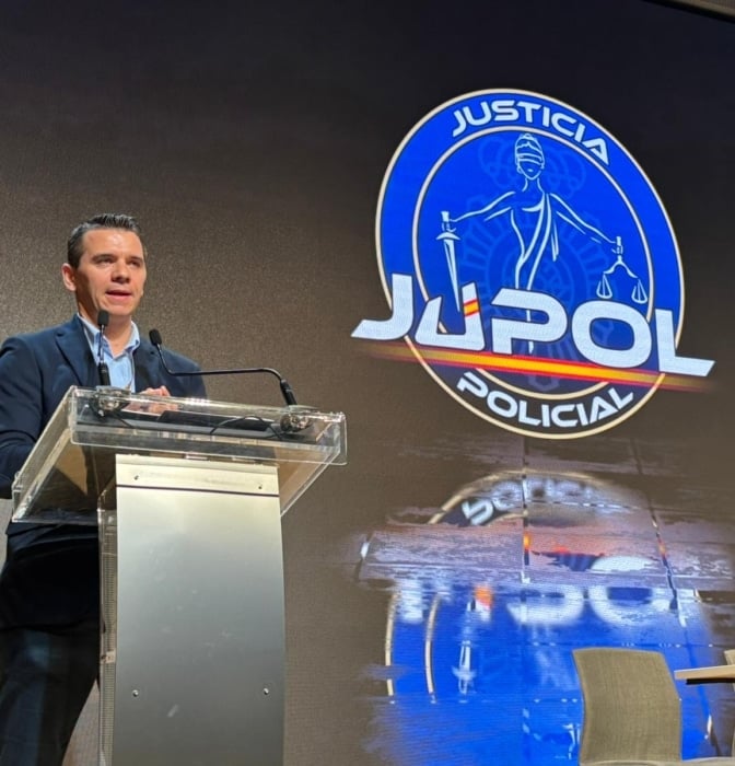 Aarón Rivero, reelegido al frente de Jupol con un mensaje de presión al Gobierno por la equiparación salarial