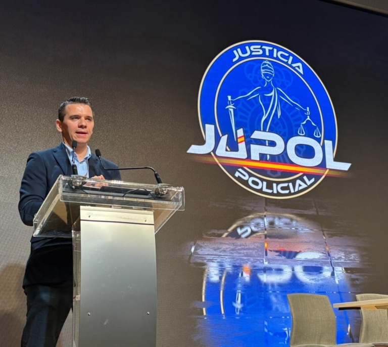 Aarón Rivero, reelegido al frente de Jupol con un mensaje de presión al Gobierno por la equiparación salarial