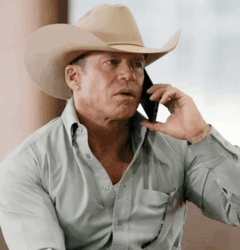 Taylor Sheridan en 'Yellowstone'.