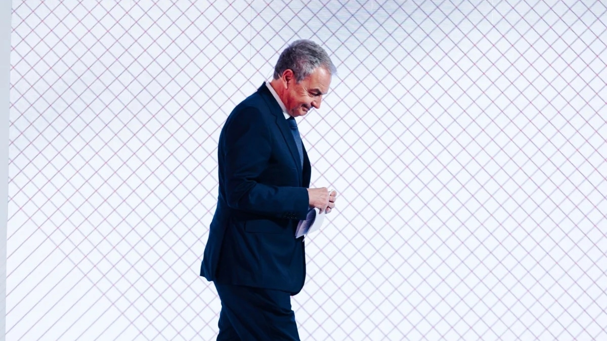 El expresidente del Gobierno, José Luis Rodríguez Zapatero