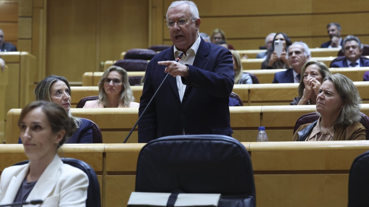 Mónica García critica a Arenas (PP) por vapear en el Senado: “Es absolutamente insólito”