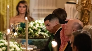 Cristiano Ronaldo, el invitado estrella de los saudíes en la cena de Trump