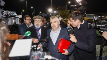 Santos Cerdán sale de prisión: "Se están hablando muchas mentiras y manipulaciones de los informes de la UCO"