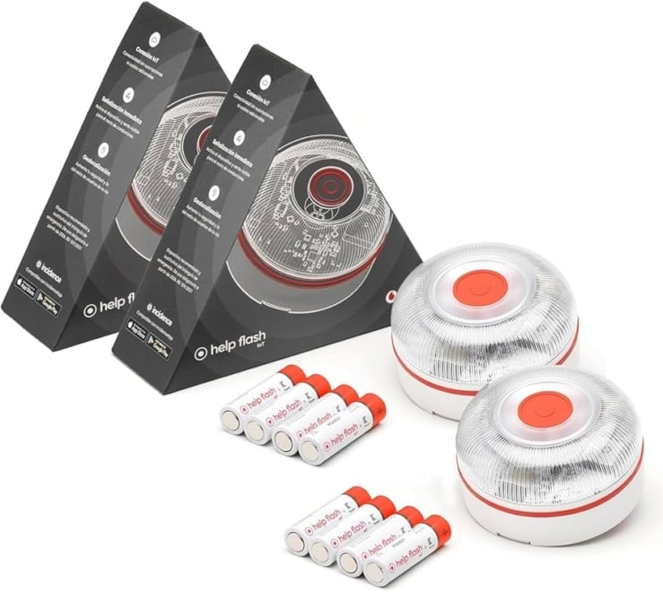 Imagen de la baliza V16 de la marca Help Flash