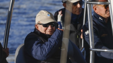 Las fotos del rey Juan Carlos en barco tras el percance del 'Bribón'