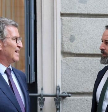 Feijóo y Abascal ya han hablado para acordar el sustituto de Mazón