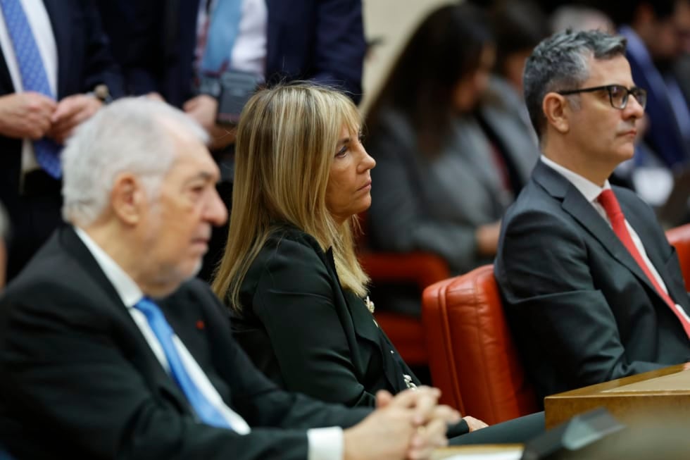 MADRID, 21/11/2025.- La presidenta del CGPJ María Isabel Perelló, durante el coloquio 50 años después: la Corona en el tránsito a la democracia, el segundo de los actos celebrados este viernes con motivo de la conmemoración del 50 aniversario de la Monarquía, en el Congreso de los Diputados en Madrid. EFE/ Mariscal