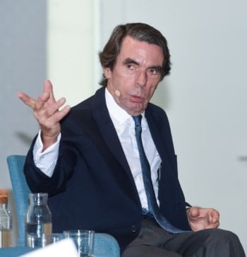 Aznar diferencia la inmigración musulmana de la hispanoamericana "que viene a trabajar"