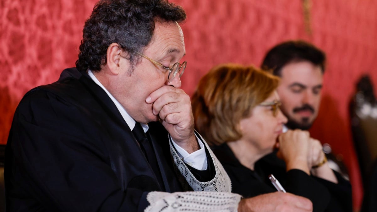 El Fiscal General, Álvaro García Ortiz, en el Tribunal Supremo.