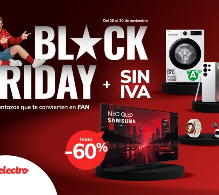 Mi Electro hunde los precios por el Black Friday + sin IVA: 4 chollazos que no te puedes perder