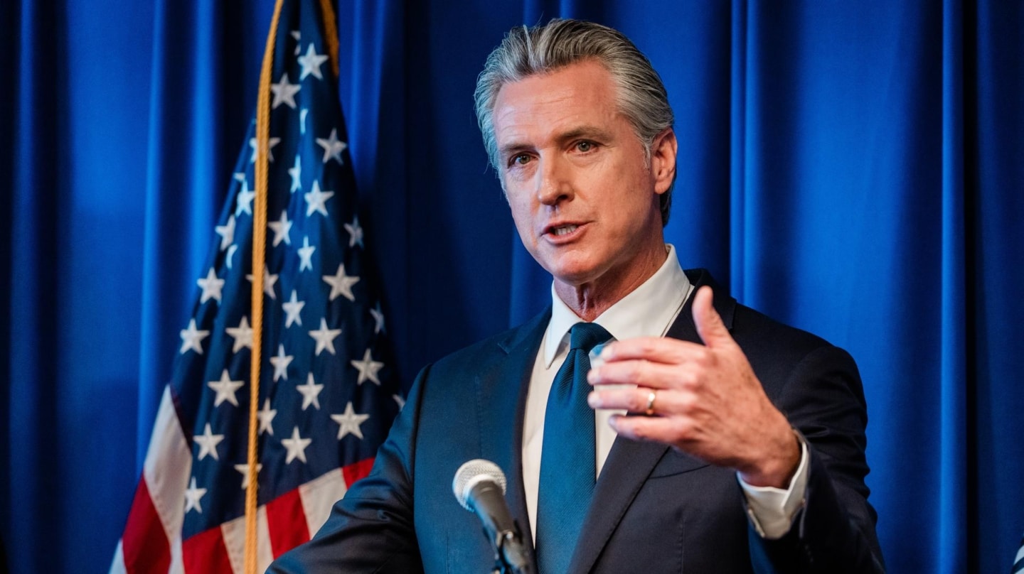 Gavin Newsom, gobernador de Califoria