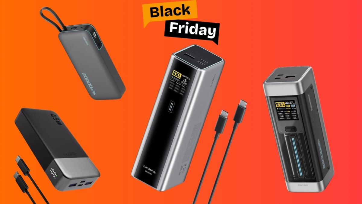 Chollazo en powerbanks: la más potente cae al precio más bajo del Black Friday Amazon 2025