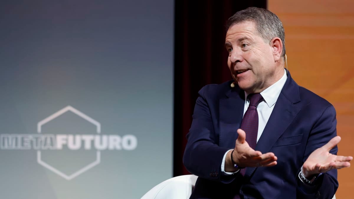 MADRID, 20/11/2025.- El presidente de Castilla-La Mancha, Emiliano García-Page participa este jueves en la IV edición del foro de reflexión 'Metafuturo' organizado por Atresmedia. EFE/Mariscal