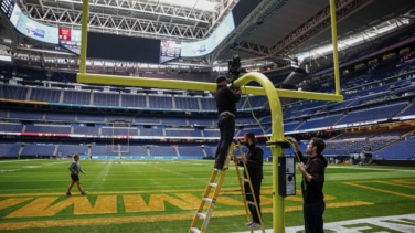 VÍDEO | La transformación del Bernabéu para la NFL