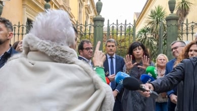 La ministra Redondo, increpada en Granada: "Eso no es feminismo"