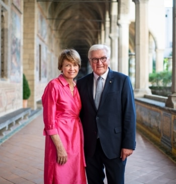 Elke Büdenbender, la primera dama alemana que recibió un riñón del presidente