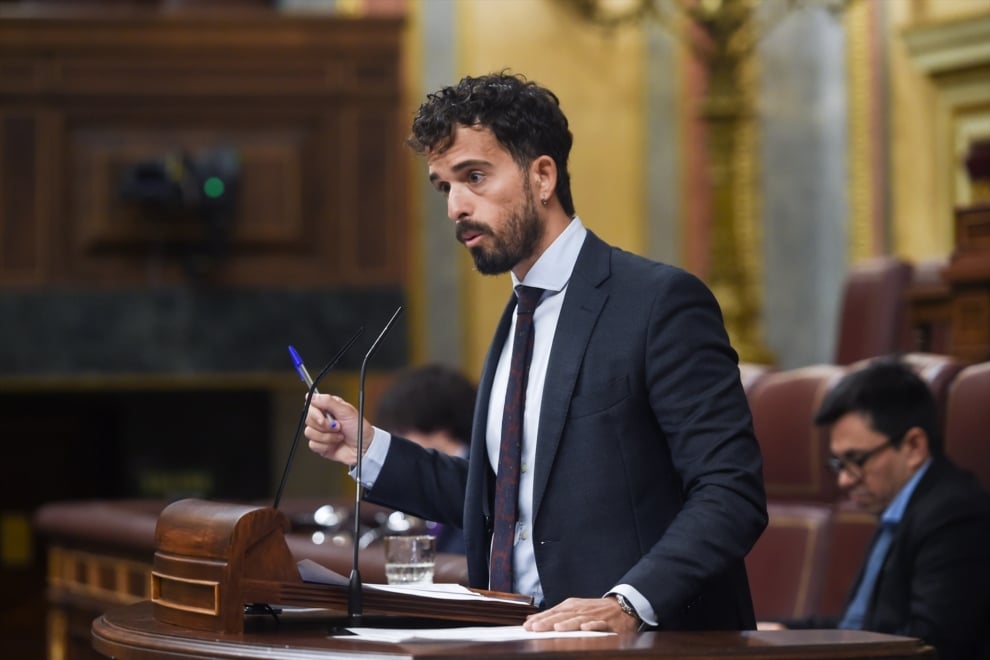 El diputado de Vox y portavoz adjunto en el Congreso, Carlos Hernández Quero