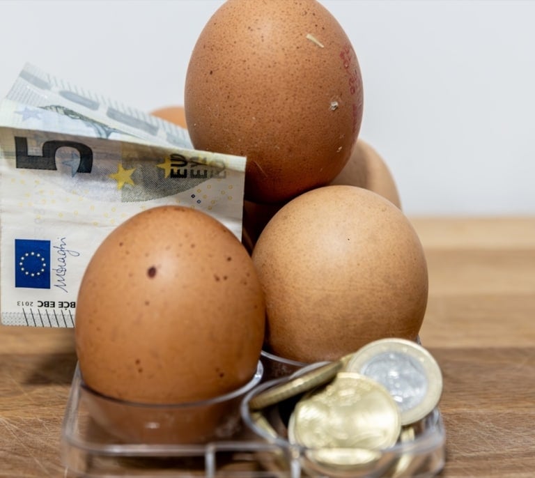 El precio de los huevos se dispara aún más con la gripe aviar