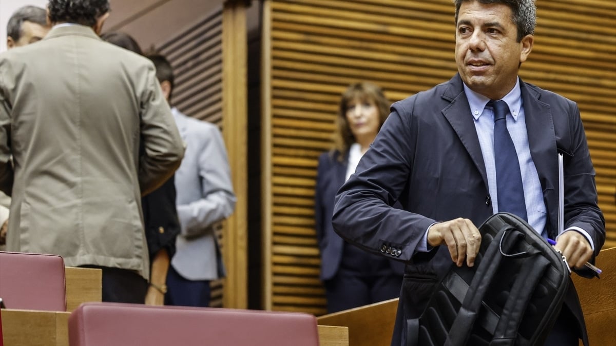 Mazón solicita comparecer el próximo martes en la comisión de investigación de la DANA