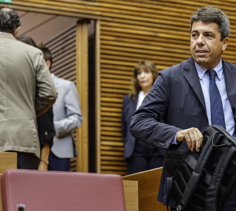 Mazón solicita comparecer el próximo martes en la comisión de investigación de la DANA