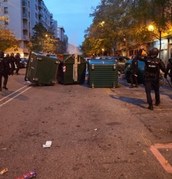 Detenidos cuatro jóvenes por los disturbios del acto de Vito Quiles en [...]