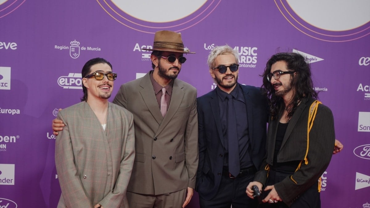 Grupo Morat En Los40 Music Awards Santander 2025