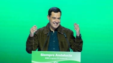 Moreno repite al frente del PP andaluz con un 99,9% de apoyo: "Me dejaré la piel por la mayoría de la estabilidad"