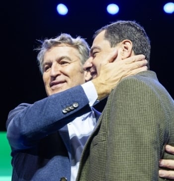 Feijóo arropa a Moreno y pide no caer en "trampas" ni "distracciones": [...]