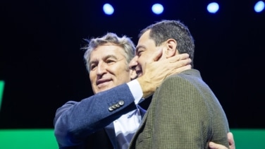 Feijóo arropa a Moreno y pide no caer en "trampas" ni "distracciones": "Para que gobierne el PP, hay que votar al PP"