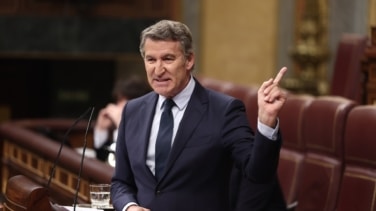 Feijóo retrata a Sánchez: "Está muerto de miedo por la corrupción"